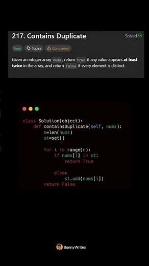 Python DSA: How to Detect Duplicates in a List Using Set 🔥
