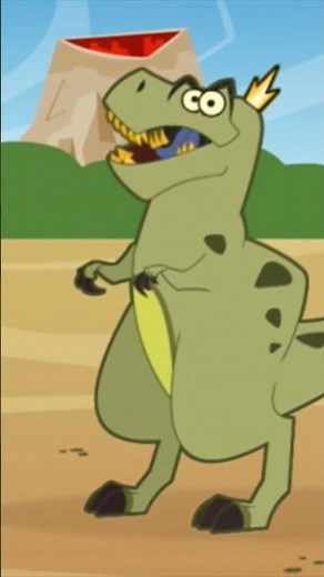 Meet the King of Dinosaurs: T. rex! 🦖 #shorts #cartoonforkids
