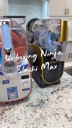 I had to have it! Looking forward to making two different flavor Slushi’s at same time. Can’t wait to make a Miami vice, margarita sangria swirl and a strawberry mango margarita. The options are limitless! What two drinks would you mix? #slushimax #NinjaSlushiMax #unboxing #unboxing video | Rekina Brinkley