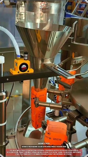 Automatic Pouch Machine Sealing 45PPM During Product Packaging Work