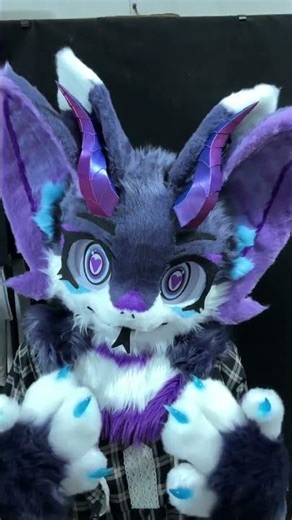 Fantasy Dragon Fursona Reveal 💜 | Handmade Fursuit Head