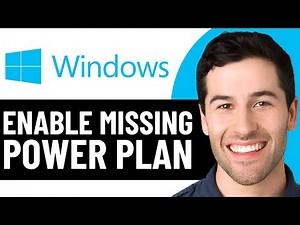 ENABLE MISSING POWER PLAN IN WINDOWS 10/11 | RESTORE HIGH & ULTIMATE PERFORMANCE POWER PLAN (2026)