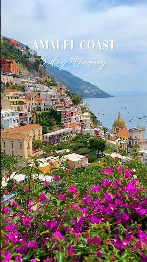 Amalfi Coast Itinerary for 5 Days 🍋🇮🇹