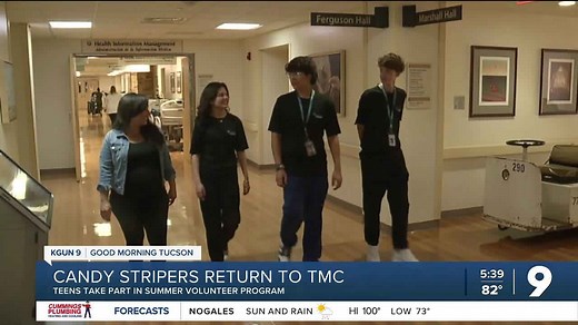 Candy Stripers at TMC