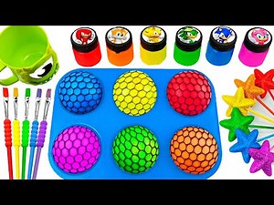 Satisfying Video l DIY How To Make Rainbow One Fruit & Sprunki Slimes Mixing with ASMR Ice Candy