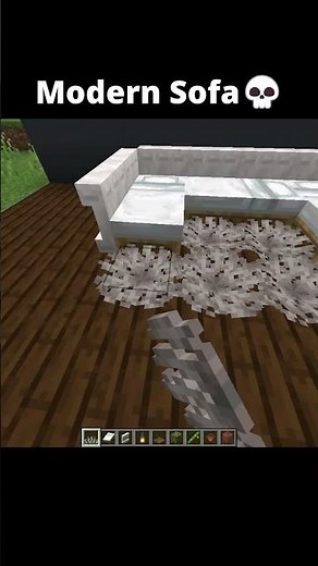 Minecraft Modern Couch Build #minecraft #minecraftshorts #minecraftbuild