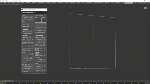 图案引擎 for 3ds Max 如何使用 #3 Shelves part 1