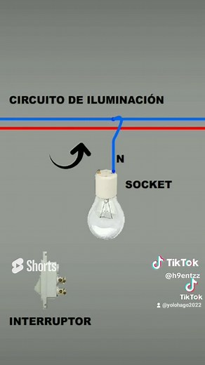 Instalación de un Foco con Interruptor
