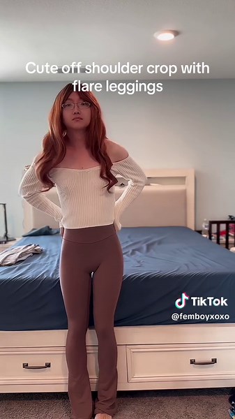 My best go to casual outfit #femboy #trap #男の娘 #伪娘 #trapnsfw #nsfwtwt #mtf #女装大佬 #雌墮 #crossdress #cdts #asiantrap #sissy #mtf