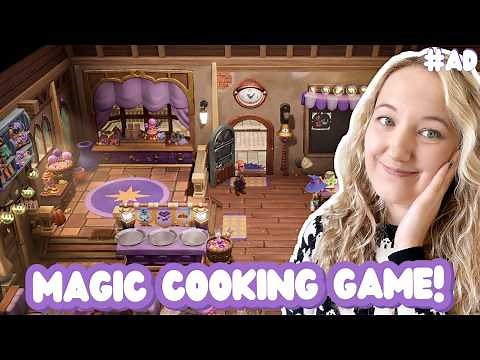 FIRST LOOK at NEW Cozy Cooking Game 🥯 Magical Bakery Gameplay
