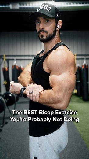 The BEST bicep exercise you’re probably not doing. The Cable Bayesian Curl is one of the most underrated — yet insanely effective — exercises for building bigger biceps. Why? 👇 Because it checks ALL the boxes for optimal hypertrophy: ✅ Long-length bias — Your arm stays slightly behind your torso, placing the biceps (especially the long head) under a deep stretch — a key driver of muscle growth. ✅ Constant cable tension — Unlike dumbbells, the resistance doesn’t drop off. You’re fighting the loa