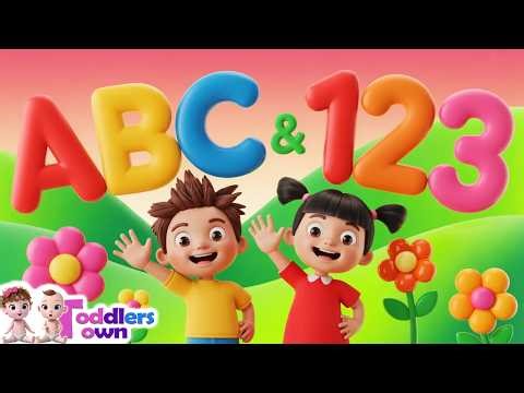 ABC & 123 Learning For Kids | Kids A to Z | Children Alphabets Learning | Toddlers Learning Alphabet
