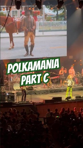 Polkamania - Part C performed by Weird Al at the St Augustine Amphitheater / #weirdalyankovic #polka