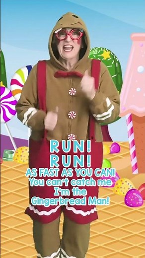 Run as Fast as You Can Gingerbread Man! 🍪