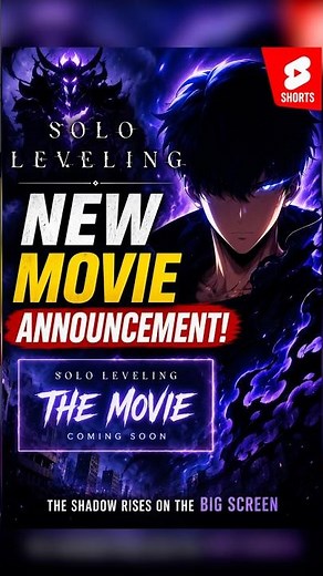 Solo Leveling NEW Movie Officially Announced 🔥 Everything You Need to Know | Solo Leveling Movie
