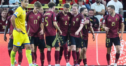 Face au Kazakhstan, les Diables rouges s'amusent et offrent un festival de buts à leurs supporters (6-0)