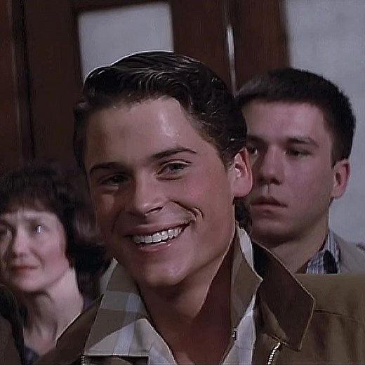 Rob Lowe as Sodapop Curtis in the Outsiders. #theoutsiders #roblowe #sodapopcurtis #80s #fyp #fypシ #foryoupage #viral #edit