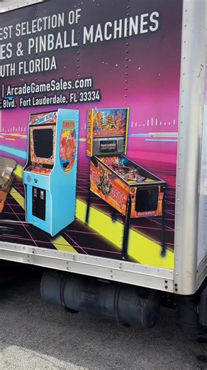 Our techs wear many hats…Jayson got the truck running good as new, schedule your delivery today! | Arcade Game Sales