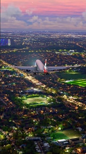 British Airways A350 approaching London Heathrow | Microsoft Flight Simulator