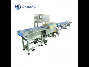 How to install a conveyor belt weight sorting scale or weight grading equipment?