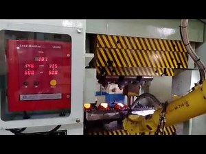 FP 1000X hot forging test run by robots
