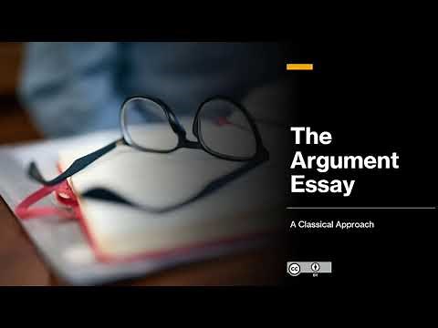 College Writing: The Classical Argument Essay