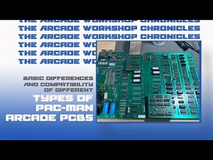 Pac-Man Arcade PCB Differences and Compatibility