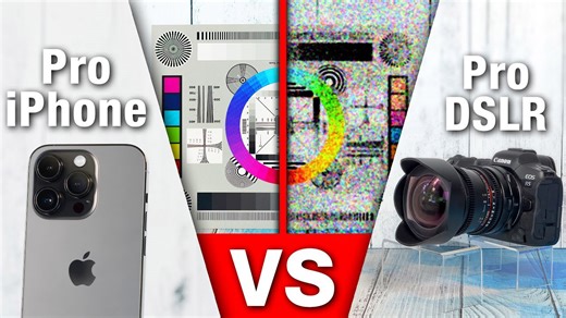 iPhone 14 Pro vs DSLR in a low-light camera comparison