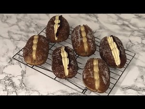 Fresh Cream & Custard Doughnuts | Easy Doughnut Recipe