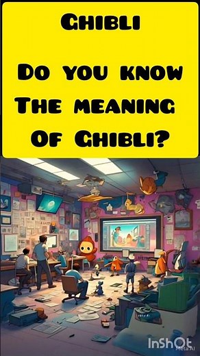 What is the meaning of Ghibli? #studioghibli