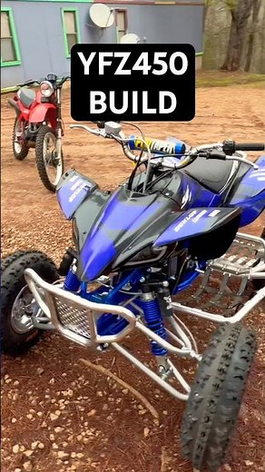 This YFZ450 build is INSANE #yfz450 #yamaha #bikebuild #yfz450r