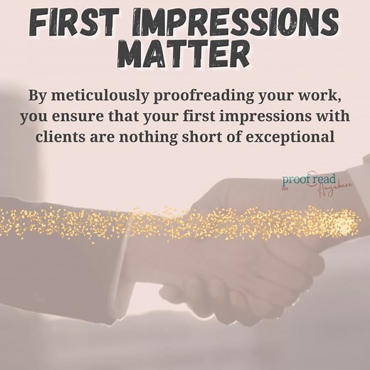 ✨ Perfecting Your First Impressions ✨️ First impressions can make...