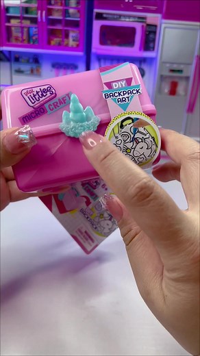 Real Littles Micro Craft Mini Backpack DIY Tutorial