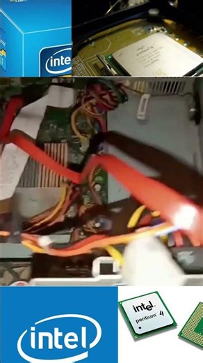 Old IBM Intel Pentium 4 Pc #retrogaming #pc #pcbuild #computerhardware #pccomponents #intel #pentium