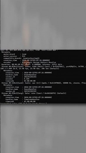 FFprobe: Inspect Media | 10 FFMPEG Commands | FFMPEG Tutorial