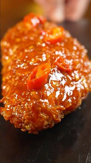 Honey fried chicken #shorts