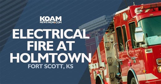 Fort Scott Fire Department battles electrical fire at Holmtown Pub