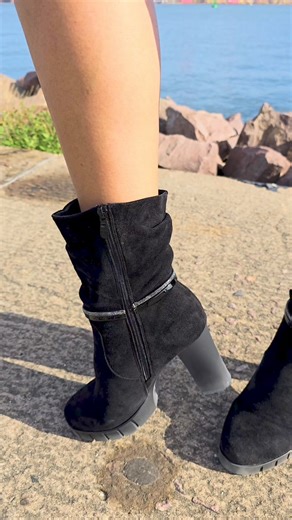 It's the little details on Plum Liliana that make this boot stand out. She's created with a block heel for added comfort. Style Code: PL547285 #plumfootwear #ladiesfootwear #fashion #shoes #boots #ankleboots #winterfashion #wintercollection | Plum Footwear