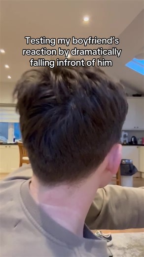 Testing My Boyfriend's Reaction: Dramatic Fall