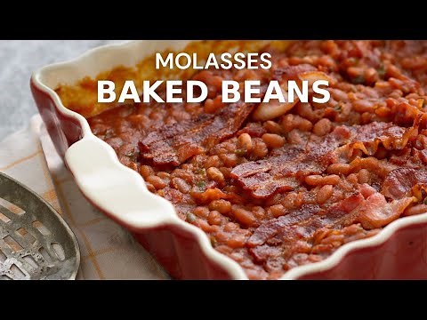 My Great-Grandma's Baked Beans with Molasses