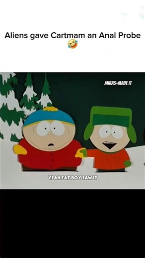 Aliens gave Cartman an Anal Probe🤣 #shorts