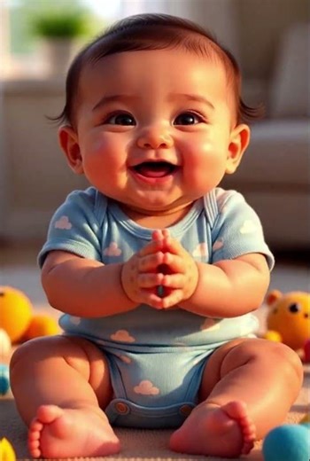 This Baby's Giggle Will INSTANTLY Make You Smile! 😍 | Ultra-Cute 3D Animation