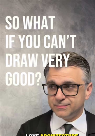 Myth: you have to be really good at drawing to be a successful in architecture. Some of the most talented humans I’ve ever worked with know how buildings function better than most, and they do not rely on their drawing skills much at all (if ever). So if you love buildings, but don’t want to draw, there’s still room for you in architecture.