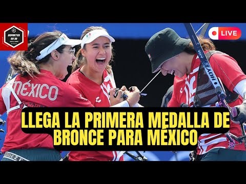 🚨EN VIVO! EQUIPO de TIRO CON ARCO FEMENIL gana MEDALLA DE BRONCE en PARIS 2024 | Juegos olímpicos