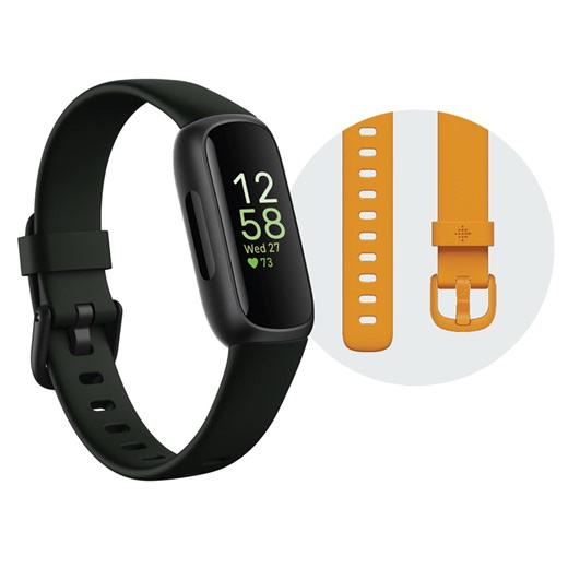 Fitbit Inspire 3 One Size Fitness Smartwatch, Midnight Zen & Black - Samsclub.com