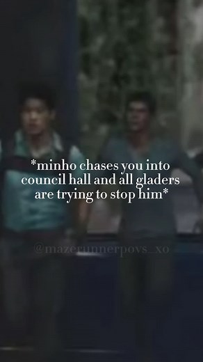 #pov you and Minho are best friends #fyp #viral #foryou #mazerunner #copylink