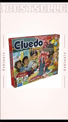 Tischspiel Hasbro Cluedo Junior (FR)