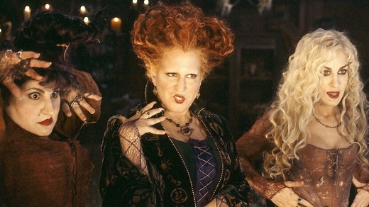 What are the Sanderson Sisters' names in 'Hocus Pocus' and do they bear any witchy significance?