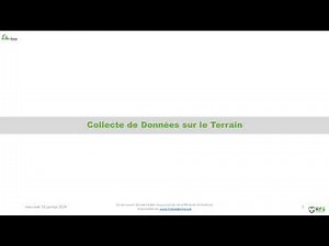 Collecte de données sur terrain avec KoBo, module 05, formation kobotoolbox