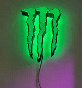 Monster Energy Sign